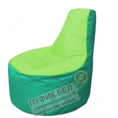 Кресло мешок Трон Т1.1-0712(салатовый-бирюзовый)