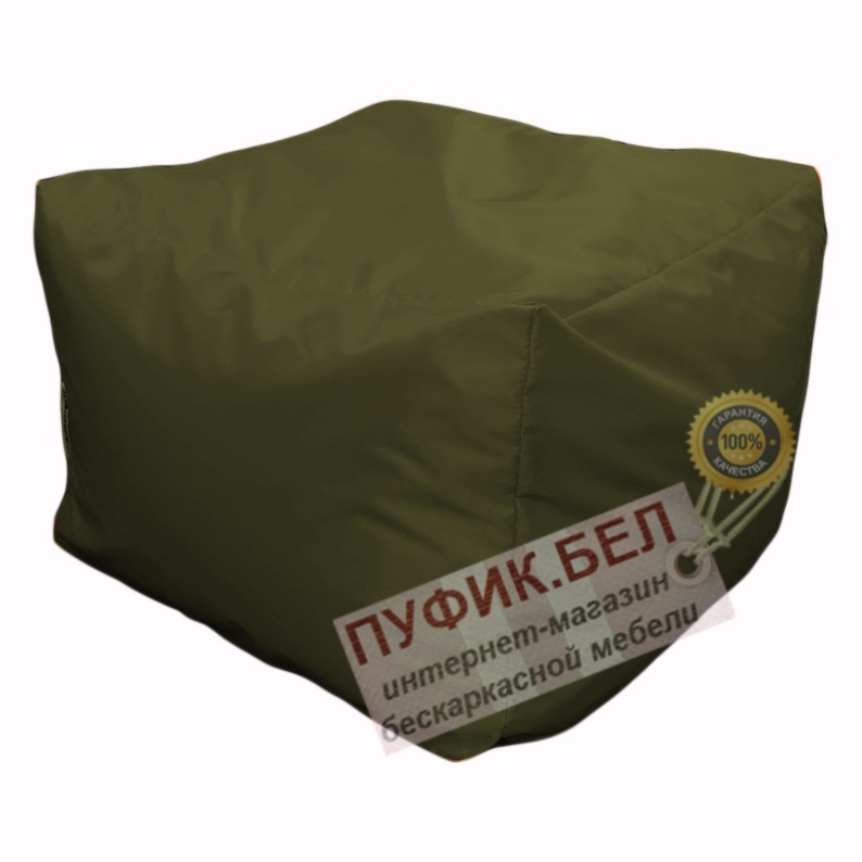 Пуфик Папед (тёмно-оливковый)