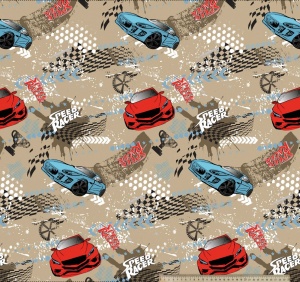 Ткань велюр - Racer-01