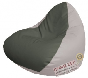 Кресло мешок RELAX Р2.3-101 (основа сиреневая, вставка серая)