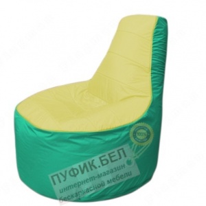 Кресло мешок Трон Т1.1-0612(желтый-бирюзовый)