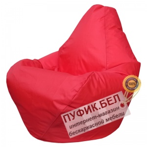 Кресло-мешок Груша Kids (красный)