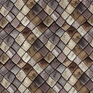 Ткань велюр - Rombs