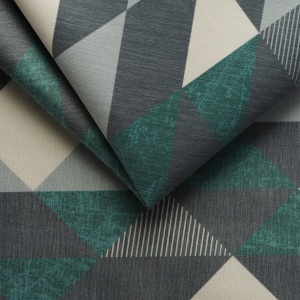 Ткань велюр - Zigzag Blooks 104