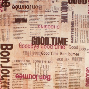 Ткань велюр - Gazeta (Coffee)