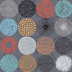 Ткань скотчгард - Фреш Рингс 01