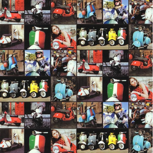 Ткань велюр - Скутер 01