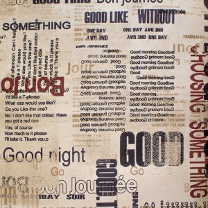 Ткань велюр - Gazeta (Milk)