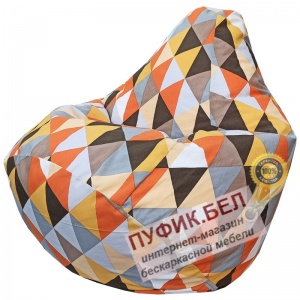 Кресло мешок Груша Ромбик 04