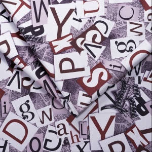 Ткань велюр - ABC1