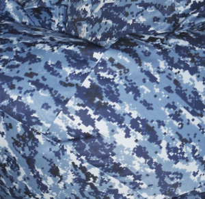 Ткань грета Синий пикси