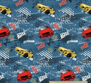 Ткань велюр - Racer-02