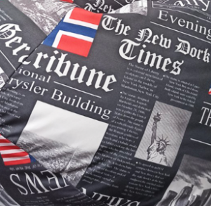 Ткань грета Times (серый)